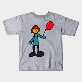 strange balloon character Kids T-Shirt